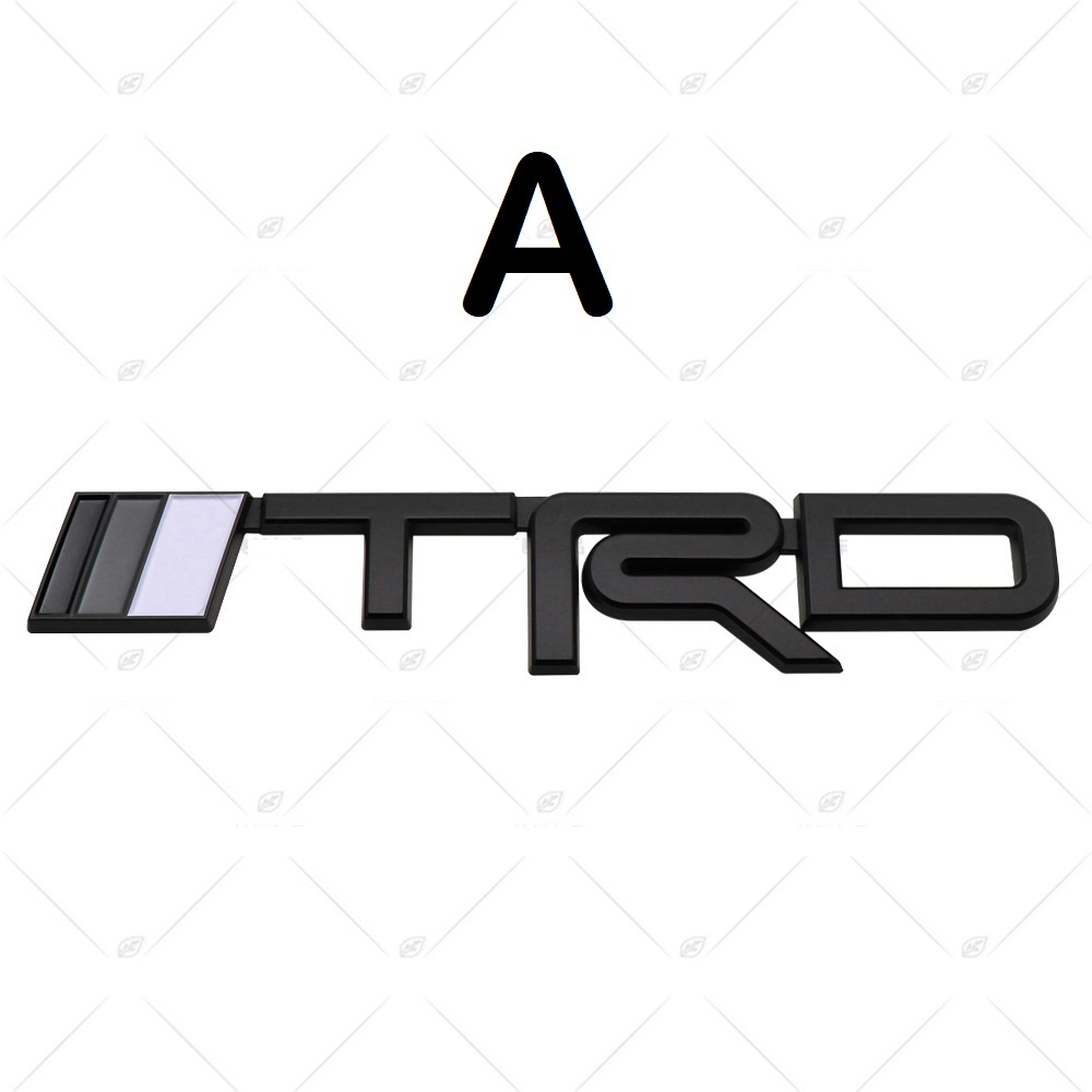 高品質【166mm】大きめなトヨタ TRD SPORTS エンブレム L 3種類の画像3