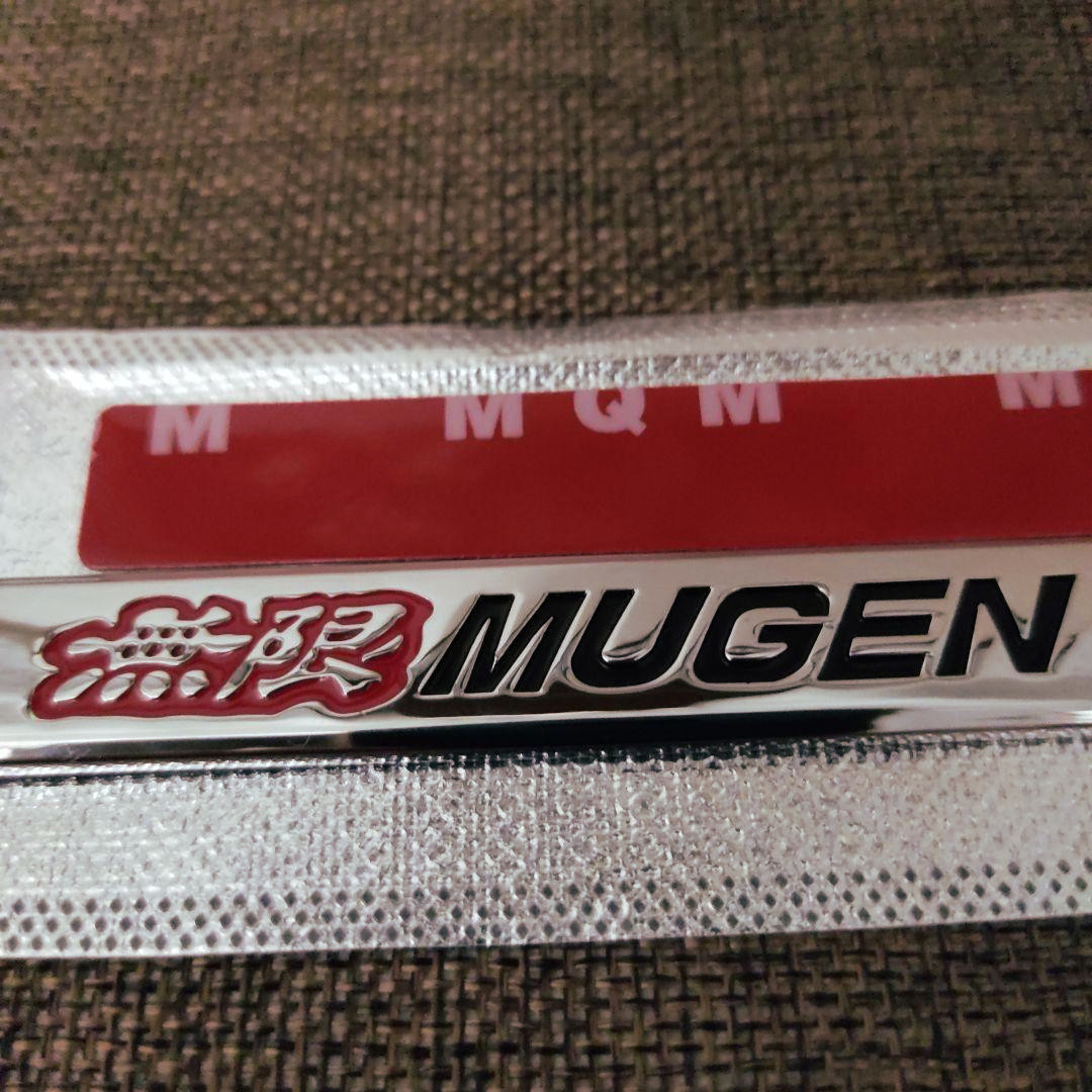 【新製品】MUGEN 無限 高品質 メタル製 エンブレム Ｆ※1個_画像10