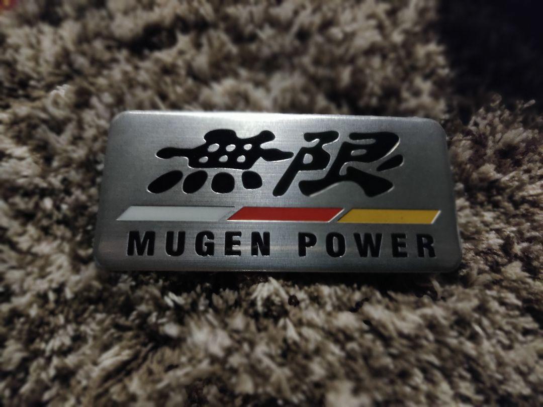 【新製品】高品質なアルミ製 無限（MUGEN）エンブレムステッカー G_画像9