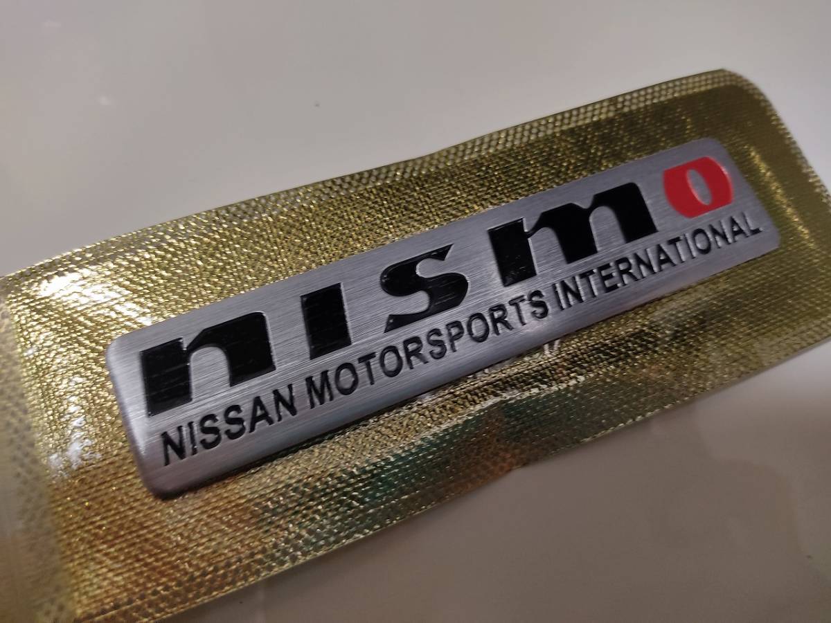 【再入荷！】高品質 nismo アルミ エンブレム ステッカーA　日産自動車_画像4