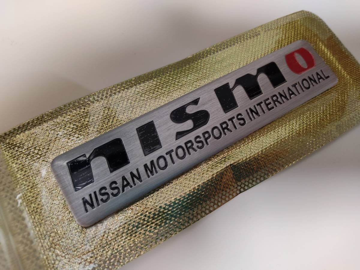 【再入荷！】高品質 nismo アルミ エンブレム ステッカーA　日産自動車_画像6