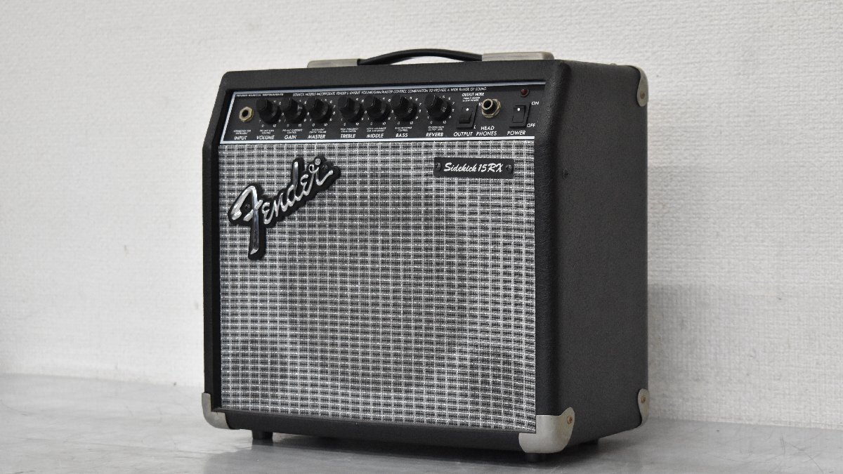 Σ1634 ジャンク品 Fender Sidekick 15RX フェンダー ギターアンプ_画像1