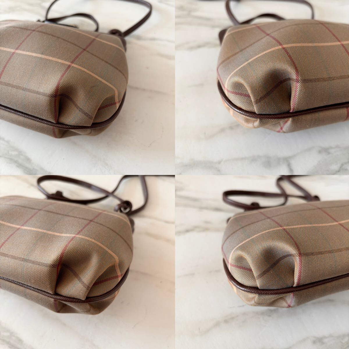 新品同様 BURBERRY バーバリー レザーショルダーバッグ ノバ 新品同様 BURBERRY バーバリー レザーショルダーバッグ ノバ