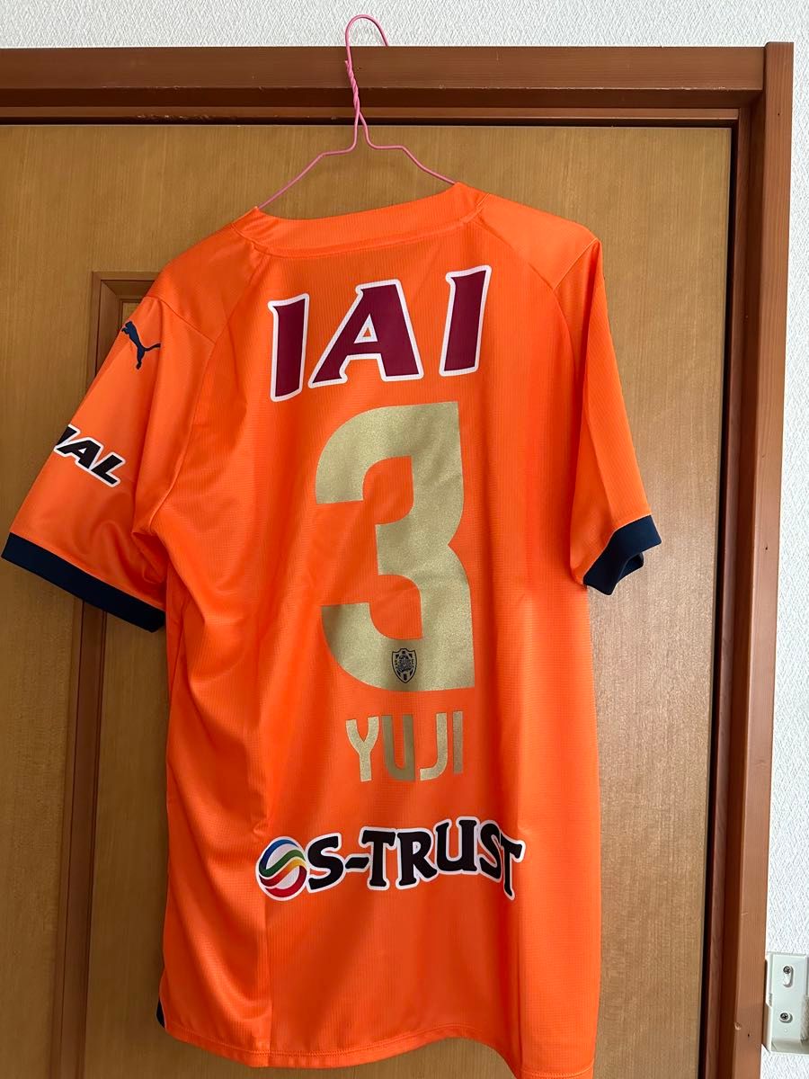 清水エスパルス 2024年 ゴールドユニフォーム #3高橋祐治選手 清水エスパルス 2024年 ゴールドユニフォーム #3高橋祐治選手