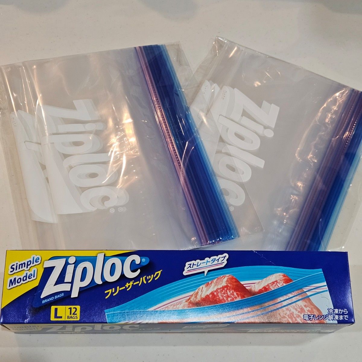 Ziploc ジップロック ジップバック 旭化成 60枚セット 大特価！