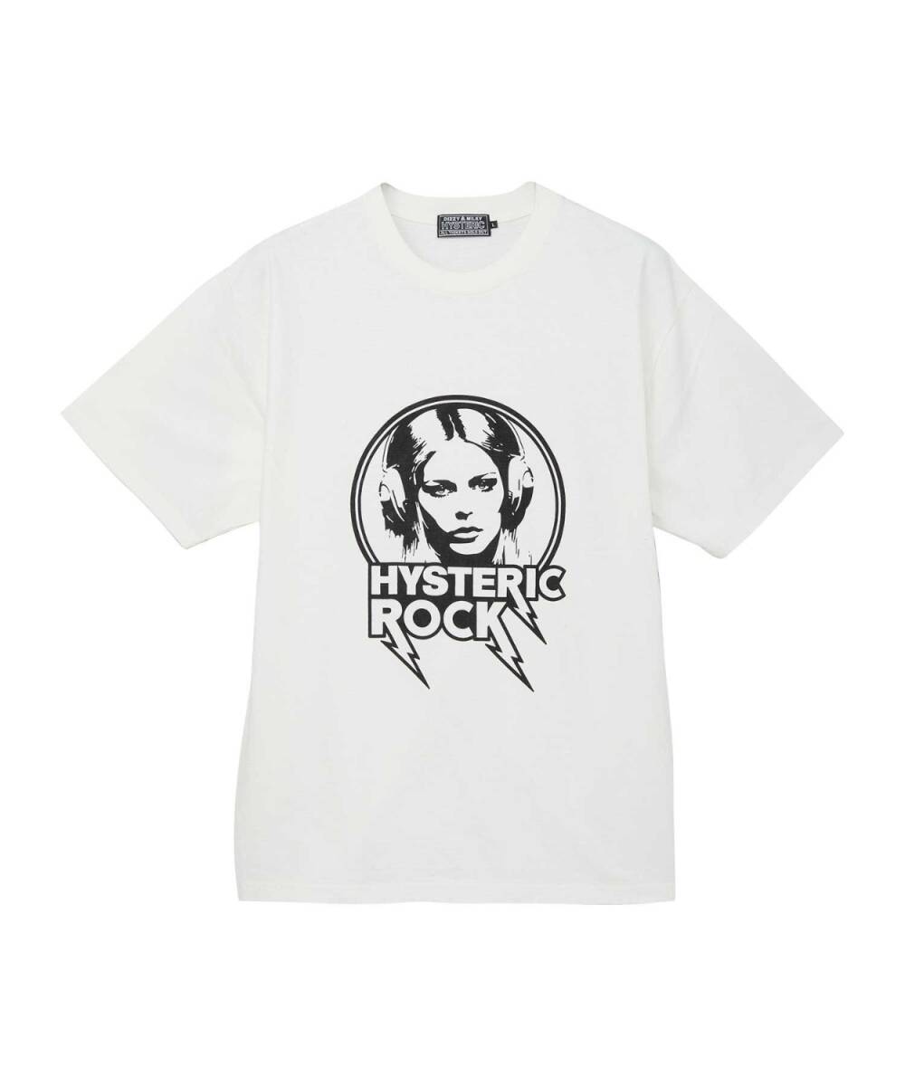 ヒステリックグラマー HYSTERIC ROCK Tシャツ WHITE L