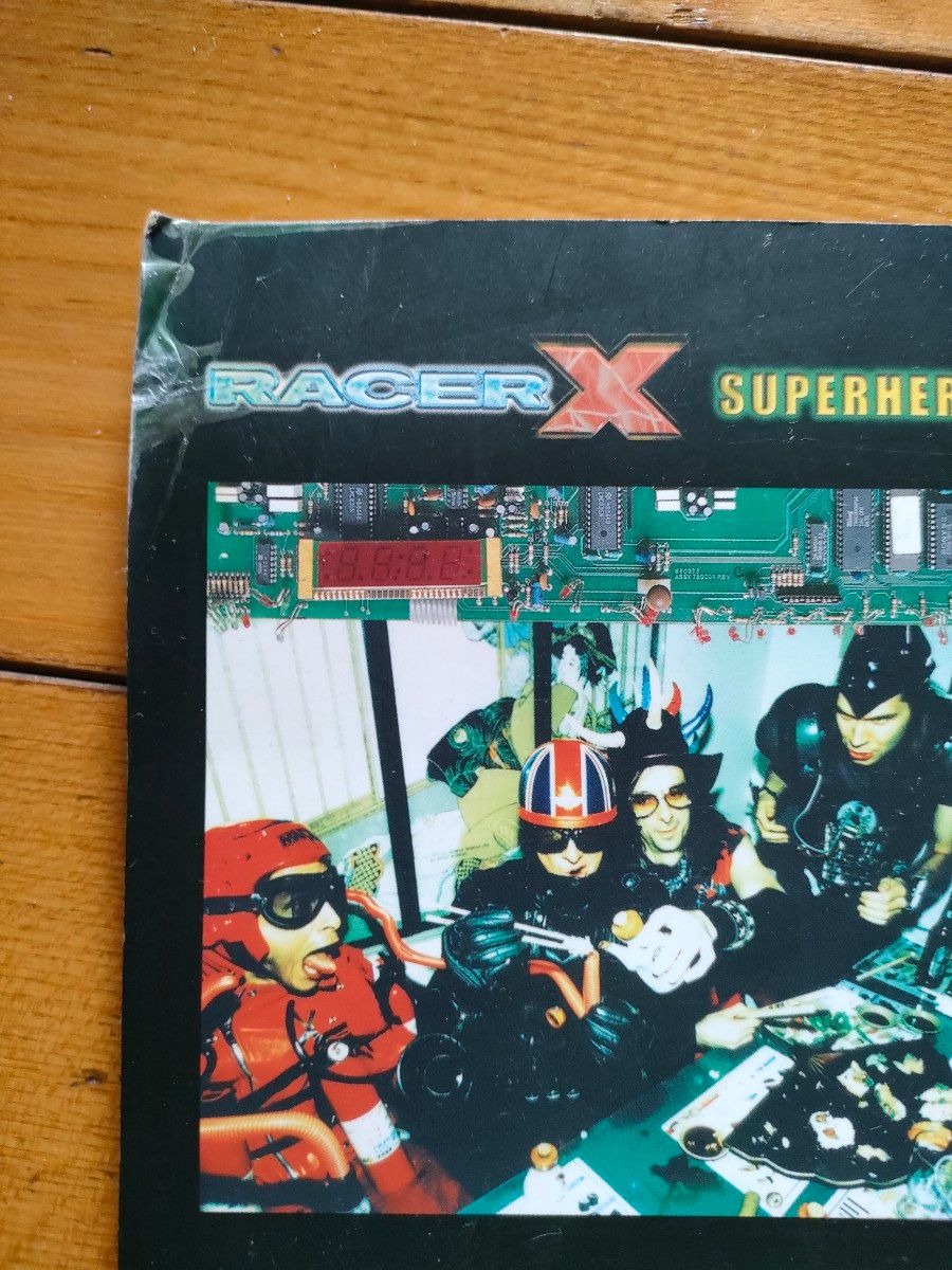 RACER X　ギタースコア　SUPERHEROES　レーサーX　スーパーヒーローズ　楽譜　タブ譜　TAB譜