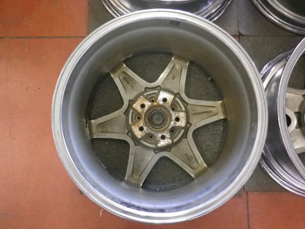 WORK LS (ワーク エルエス) 18×7.5J PCD114.3 5H +48 ハブ73♪ホイールのみ4本♪オデッセイ,ヴェゼル,CX-5,エスティマ♪R603W110_画像8