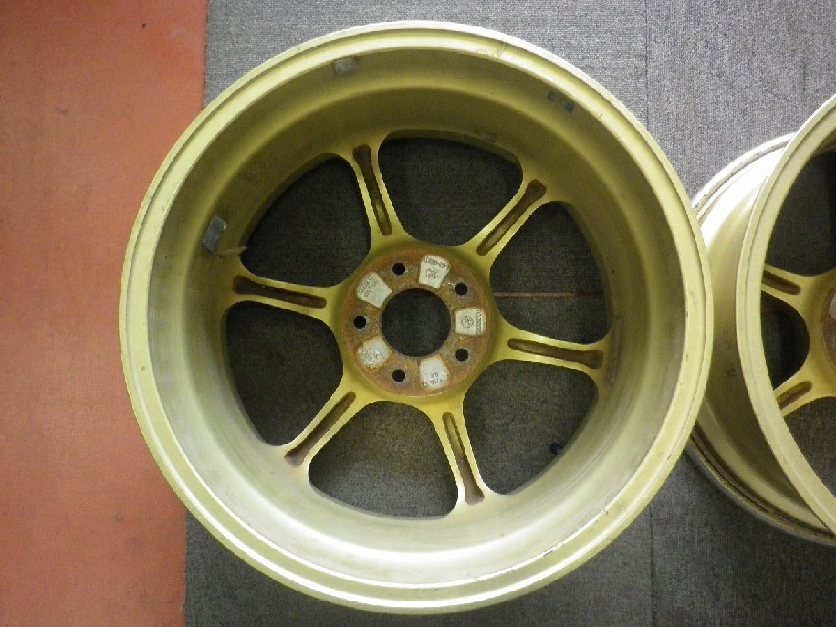 ADVAN Racing(アドバン レーシング)♪17×7.5J PCD114.3 5H +48 ハブ71♪ホイールのみ2本♪店頭受取歓迎♪R602W148_画像5