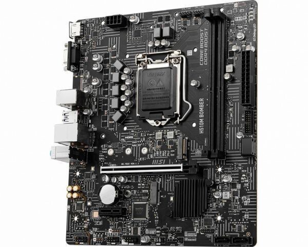 MSI MSI H510M BOMBER LGA 1200 DDR4 PCIe 4.0 Motherboard