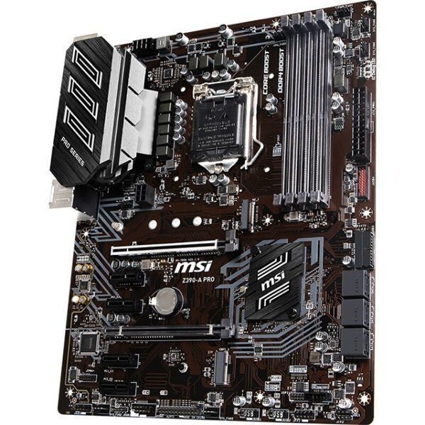 MSI MSI Z490-A PRO LGA 1200 Intel Z490 SATA 6Gb/s ATX Intel Motherboard