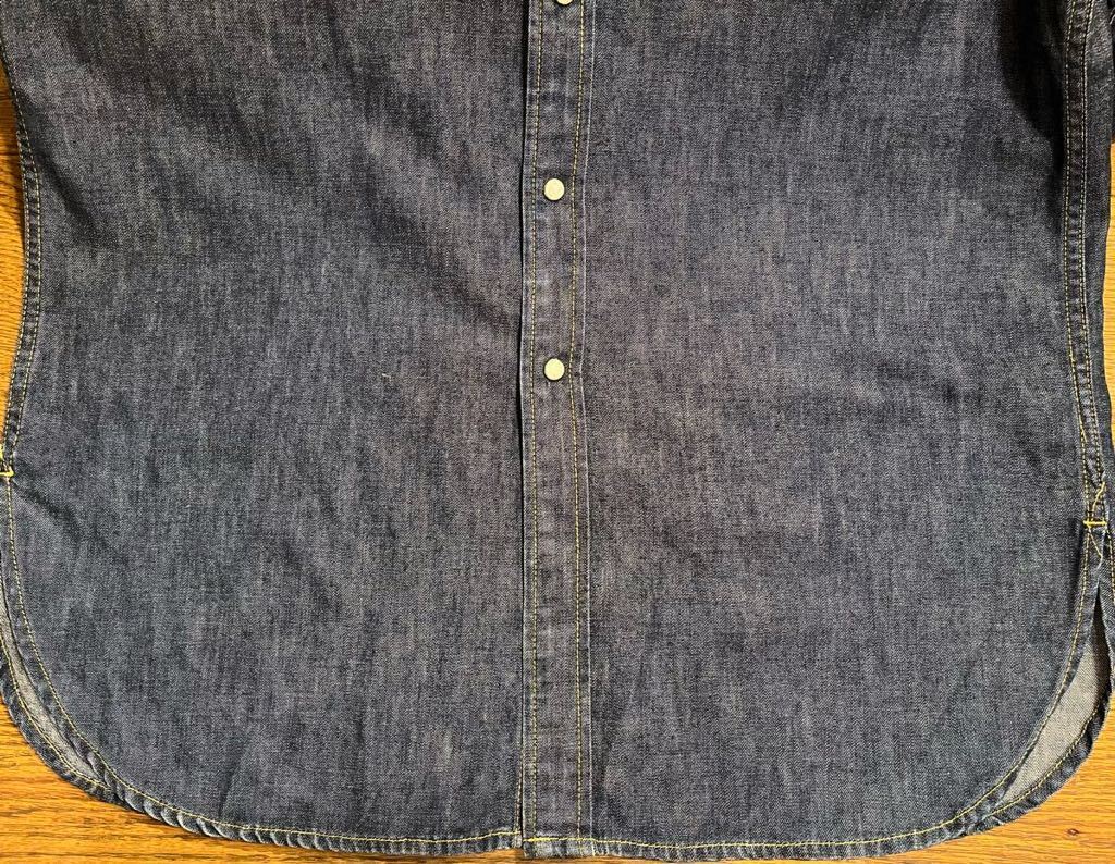 【VINTAGE】Levi's / 長袖デニムウエスタンシャツ /SIZE:XL / 90s / 97年製 / リーバイス / 香港製 / MADE IN HONG KONG / 60502-5201_画像6