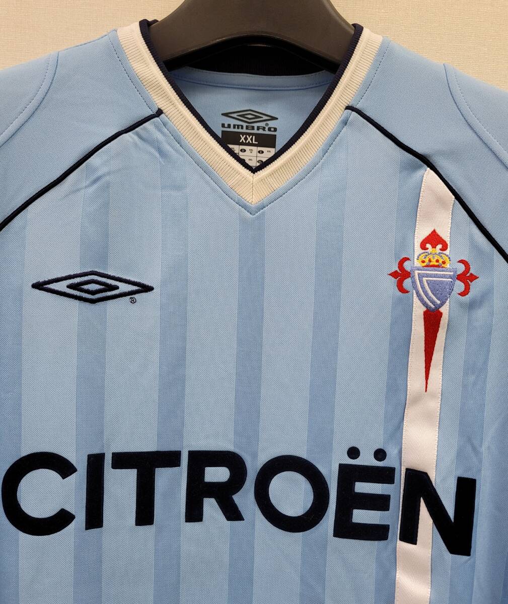 01-02 セルタ・デ・ビーゴ(H)Celta Vigo S/S No.10 Mostovoi Player Issue ♯10 モストボイ 選手用半袖 XXL_画像6