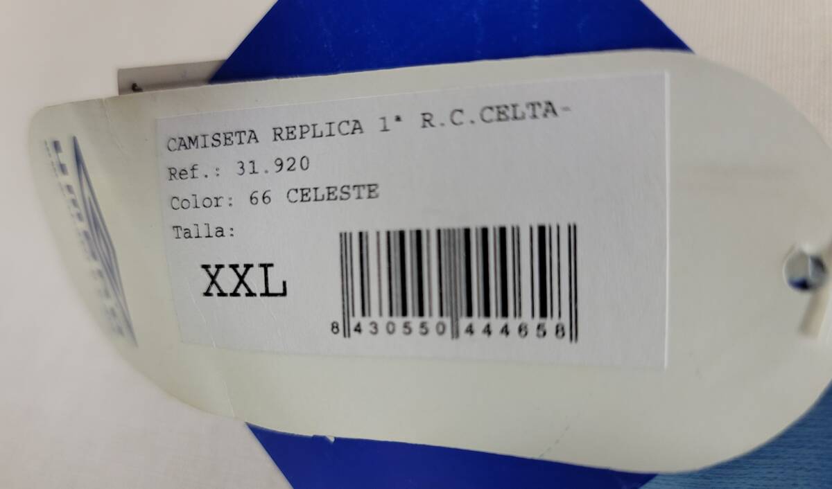 01-02 セルタ・デ・ビーゴ(H)Celta Vigo S/S No.10 Mostovoi Player Issue ♯10 モストボイ 選手用半袖 XXL_画像5