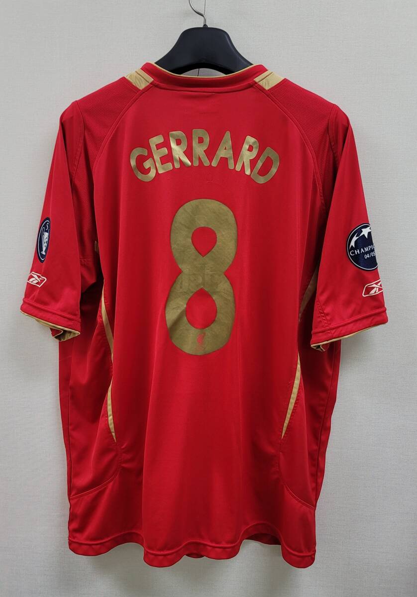 リバプール2005/06ホームユニフォーム Mサイズ ジェラード 8番 Yahoo!オークション - 05-06リバプール LIVERPOOL(H)#8