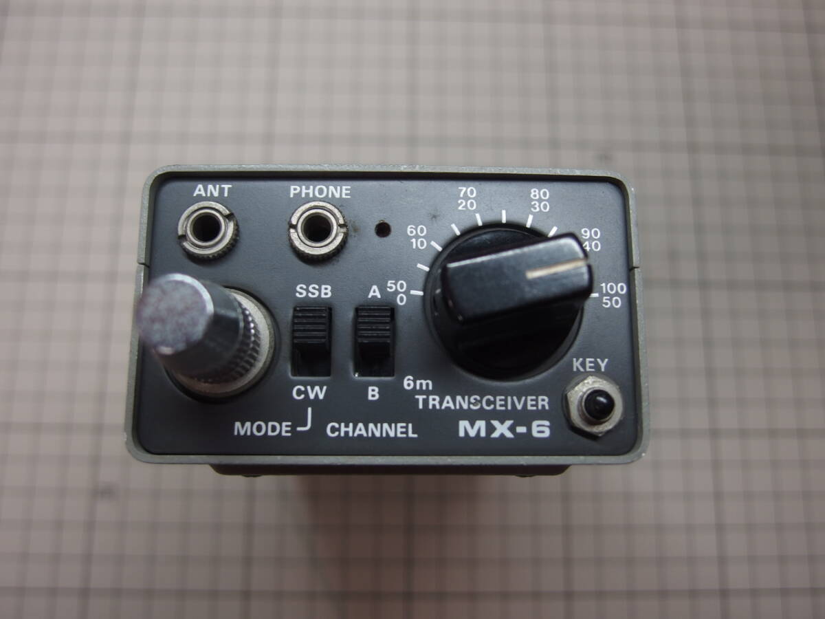 【　MIZUHO transceiver MX-6 現状ジャンク品　】_画像5