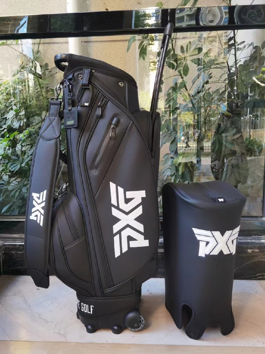 新入荷★PXGピーエックスジーキャディバッグ　キャスター付き ５分割 約5㎏_画像1