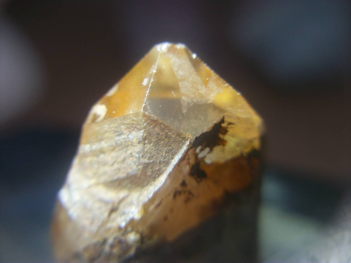 国産鉱物 長野県 川上村 煙水晶 スモーキークォーツ ブラウンカラー 単結晶 定型外発送の画像6