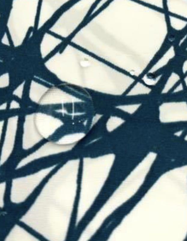 OU14・ＯU15　両面撥水　合計6ｍ(各色3m) 　有刺鉄線風　ブルー系　ホワイト系　アウトドア　セット　日本製_画像7