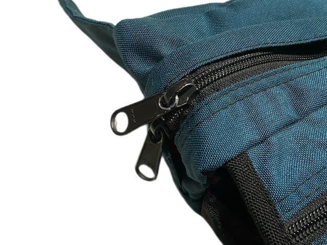 希少【90s ビンテージ EAGLE CREEK イーグルクリーク ウエスト ボディー バッグ グリーン】アメリカ USA アウトドア EASTPAK JANSPORT_画像6