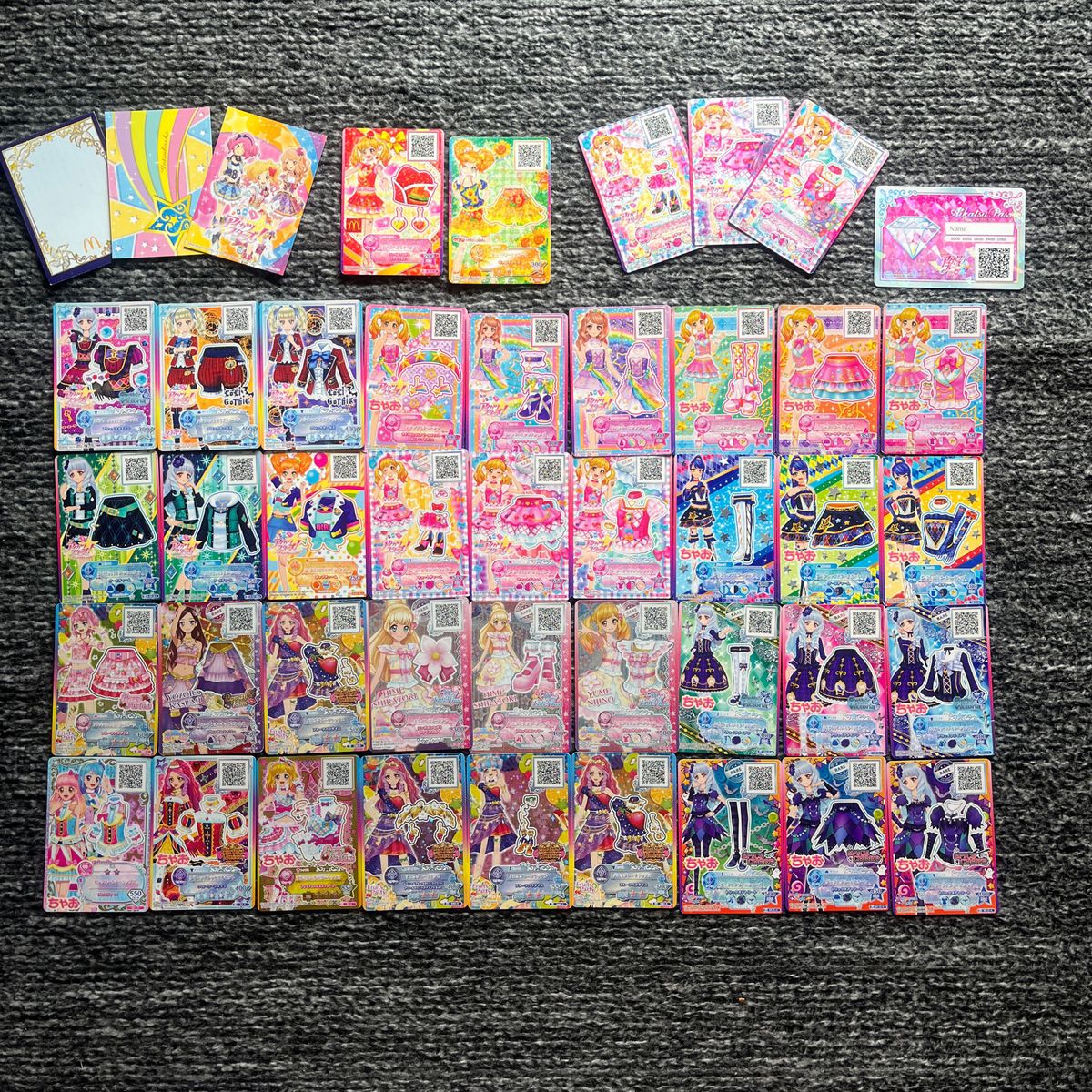 アイカツ  スターズ　カード　45枚　大量　まとめ売り　早い者勝ち