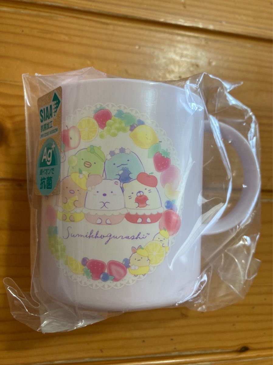 新品未開封　すみっこぐらし  ランチボックス　箸　コップ　おしぼり　6点まとめて 弁当箱　幼稚園　保育園　準備