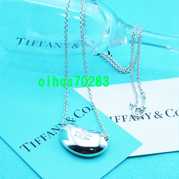 ♪即決♪新品　未使用 TIFFANY &Co. ティファニービーンネックレス　BIG_画像4