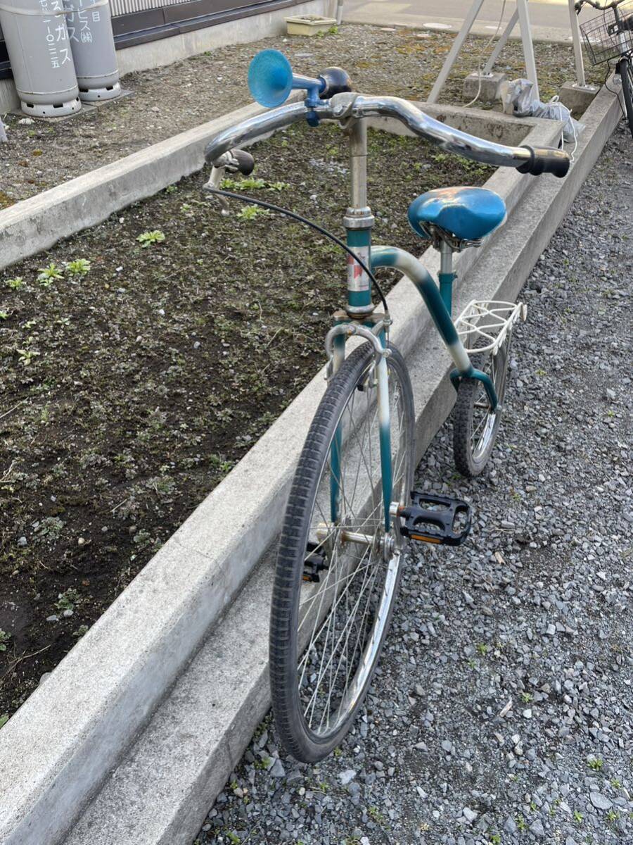 当時物/昭和自転車/大正/だるま自転車/山口/YAMAGUCHI/丸紅/実用車/アンティーク/レトロ/スーパーカー自転車/ビンテージ ダルマ自転車の画像3