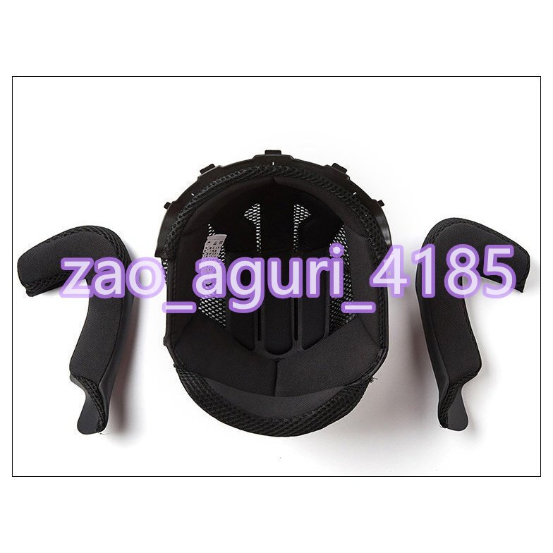 1円 高品質艶消しブラック GXT708ダブルシールドヘルメット 用おしゃれ 春秋用ジェットヘルメットPSCマーク付き サイズM-XL選択可能の画像2