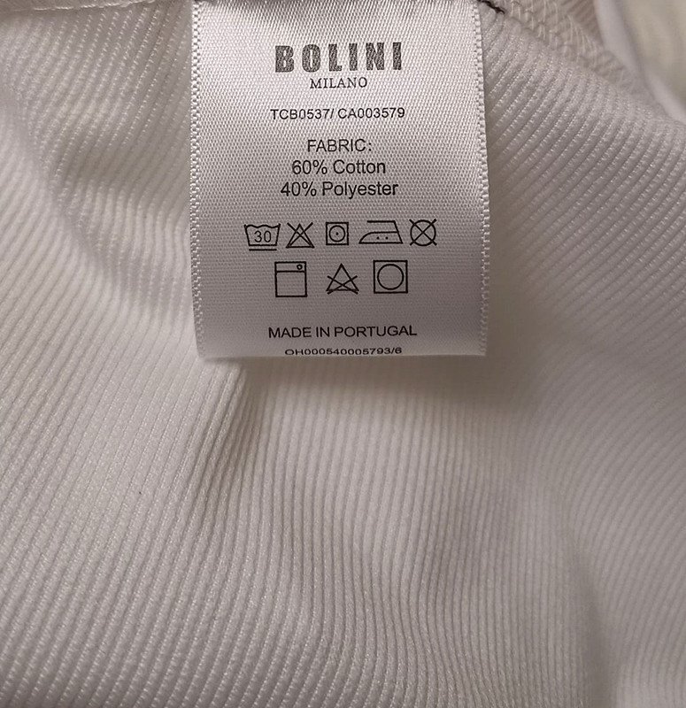 高級ポルトガル製※定価5万◆イタリア・ミラノ発*BOLINI*高級セレブdesigner*カッコイイ野球クマ*トレーナー・50/XL白_画像7