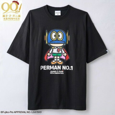 即決 パーマン メンズTシャツ【L】新品タグ付き 藤子・F・不二雄 藤子不二雄 90周年 藤本弘_画像1