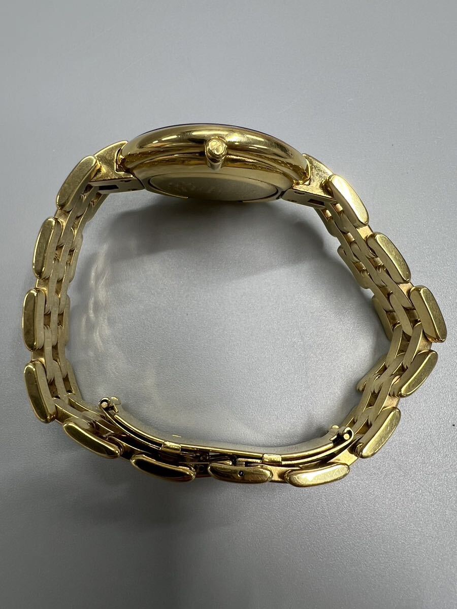 Christian Dior ディオール 腕時計 黒文字盤 ゴールド ユニセックス 電池切不動 GSH032501の画像3