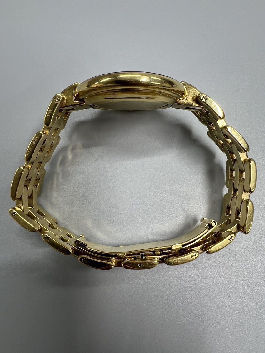 Christian Dior ディオール 腕時計 黒文字盤 ゴールド ユニセックス 電池切不動 GSH032501の画像4