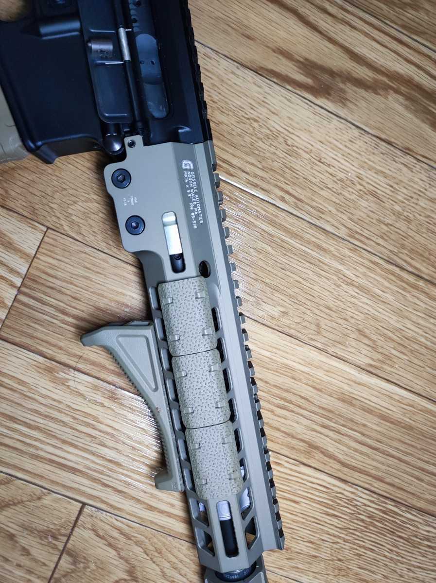 RARE ARMS製 AR-15 Co2ガスブローバック 10.3インチ レアアームズ ライブカートリッジ 排莢式 カート式 実物 geissele magpul_画像7