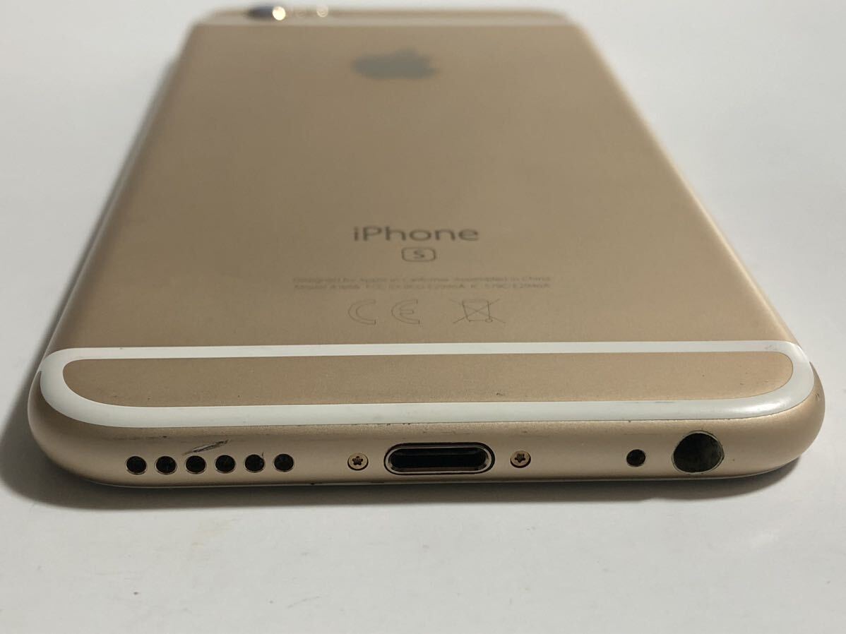 SIMフリー iPhone6s 32GB 100% ゴールド SIMロック解除 Apple iPhone 6s スマートフォン スマホ アップル シムフリー 送料無料