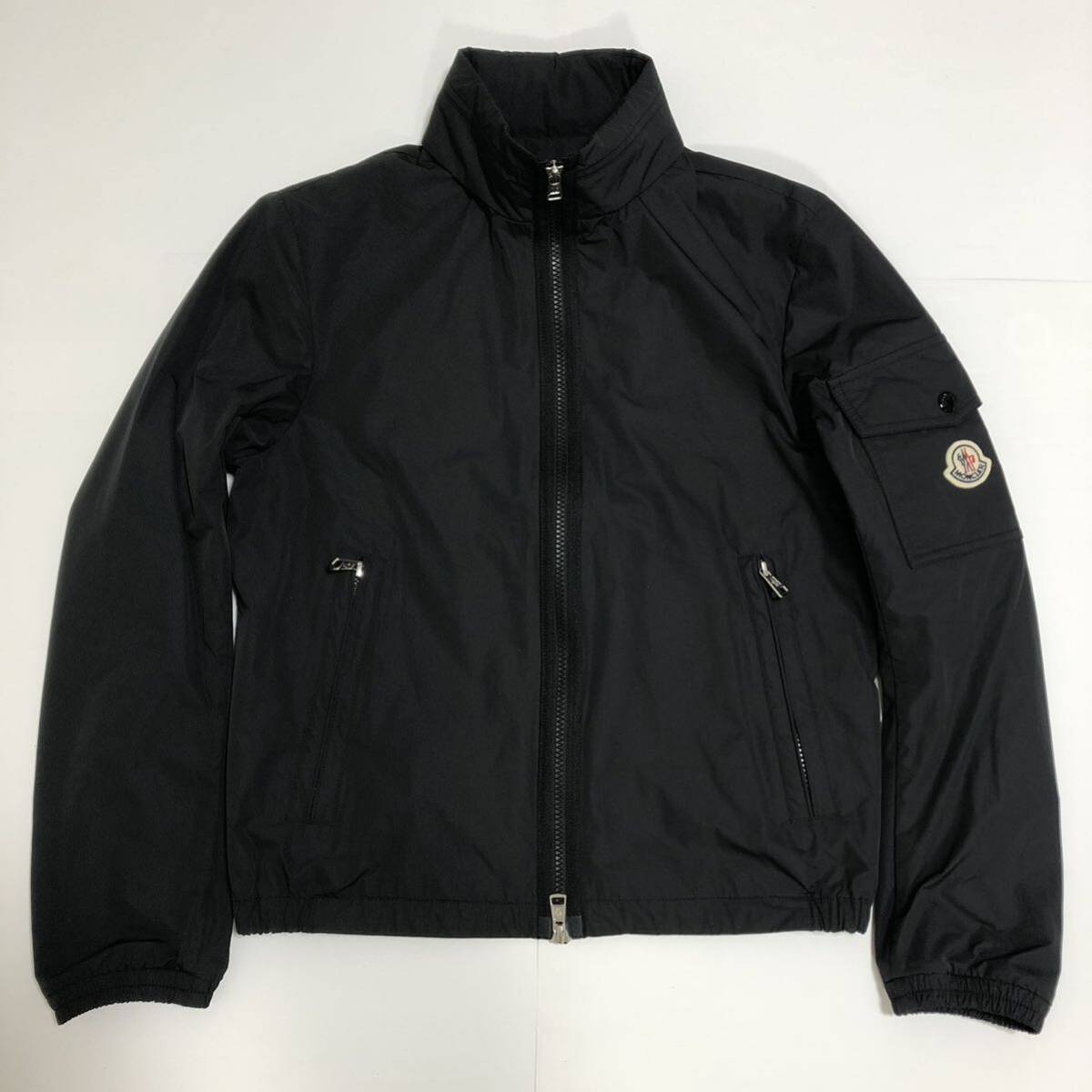 美品 MONCLER BRIZE ブラック 0 ナイロンジャケット マウンテンパーカー モンクレール 黒 ジャケット 国内正規品 モンクレールジャパン_画像3