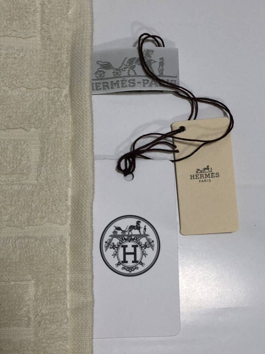 未使用 タグ付 HERMES コットン タオル カレ エルメス タオル 未使用 タグ付 HERMES コットン タオル カレ エルメス タオル