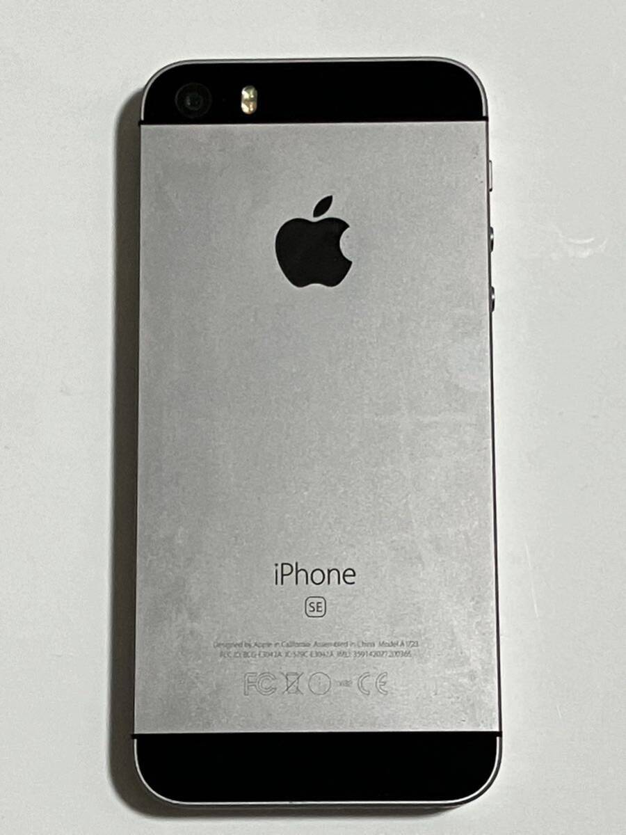 SIMフリー iPhone SE 16GB 91% 第一世代 スペースグレー iPhoneSE アイフォン Apple アップル スマートフォン スマホ 送料無料_画像2