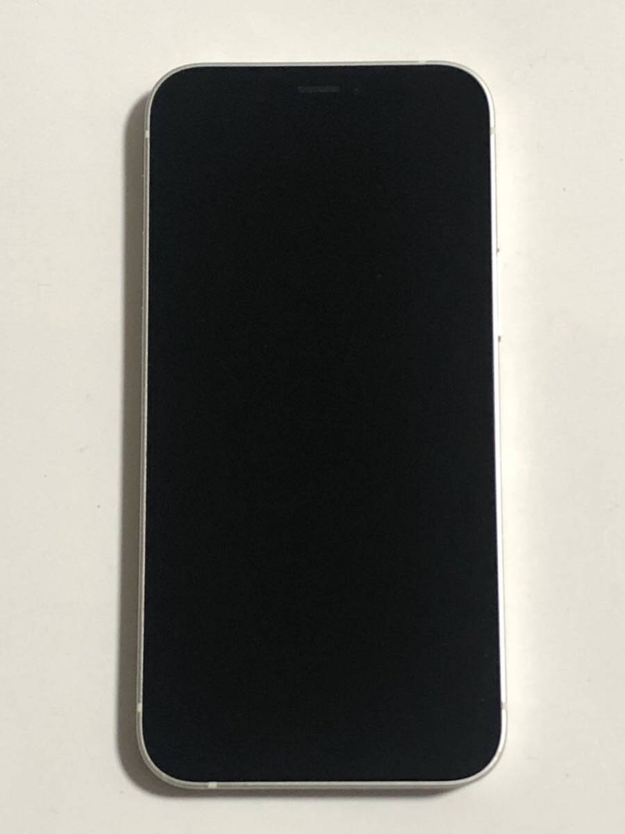 SIMフリー iPhone12mini 64GB 判定 ○ ホワイト 12mini アイフォン スマートフォン 送料無料 iPhone 12 mini スマホ iPhone12 mini_画像1