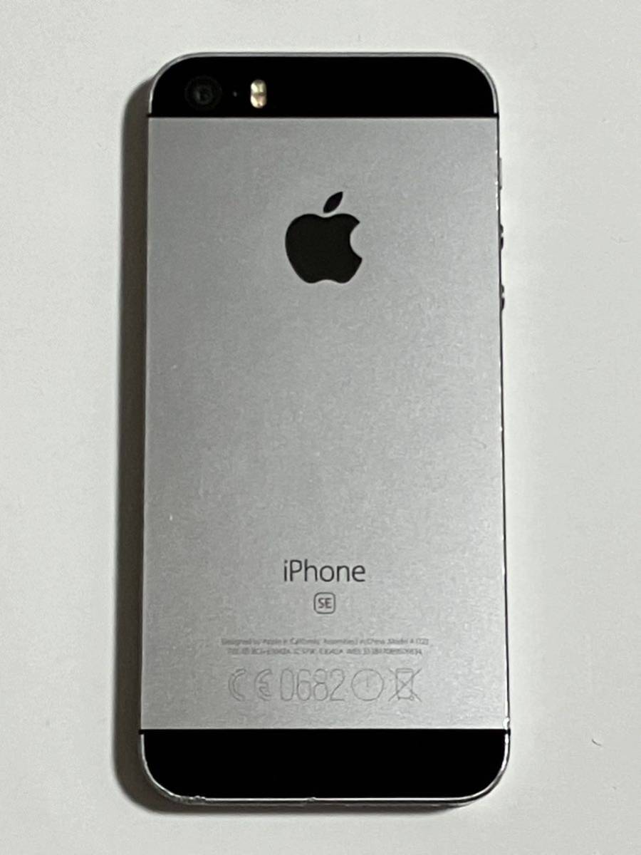 海外版SIMフリー iPhone SE 128GB 88% 第一世代 スペースグレー iPhoneSE アイフォン Apple スマートフォン 送料無料 付属品 未使用 完品_画像3