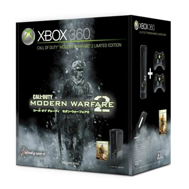 新品未使用 Microsoft Xbox360 call of duty modern warfare2 コール・オブ・デューティ モダン・ウォーフェア2 52v-00227_画像1