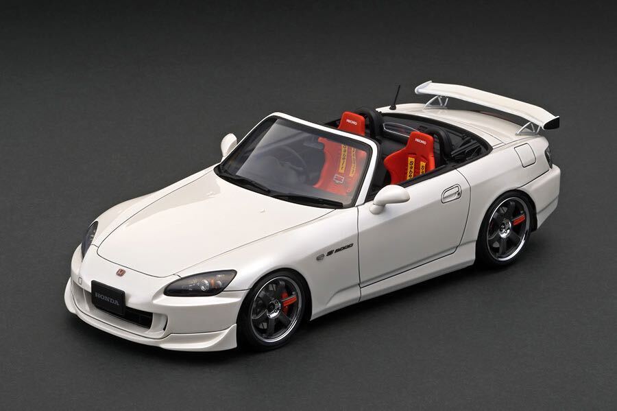 [WEB限定] 新品 1/18 IG2588 Honda S2000 (AP2) Pearl White 車両のみ ignition model イグニッションモデル の画像4