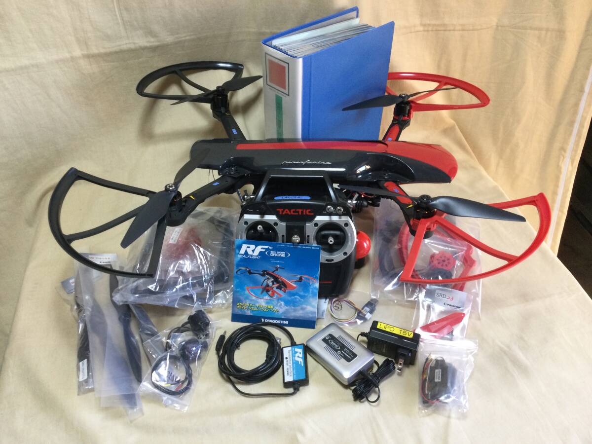 当時物、デアゴスティーニ、ドローン「スカイライダー」現状品 当時物、デアゴスティーニ、ドローン「スカイライダー」現状品