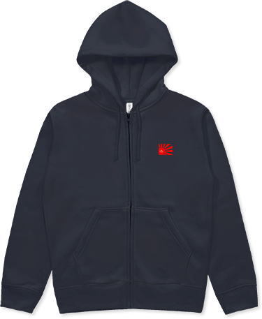 ☆Loveless ZIP UP.P (10オンス・ジップアップパーカー).COLOR：NAVY.SIZE：XS～3XL ≪即決商品≫☆_FRONT