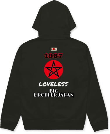 ☆Loveless ZIP UP.P (10オンス・ジップアップパーカー).COLOR：BLK.SIZE：XS～3XL ≪即決商品≫☆