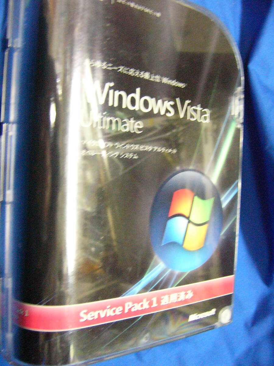 Windows Vista Ultimate SP1 ライセンス保証　日本語　正規品　製品版 32ビット及び64ビット対応_画像1