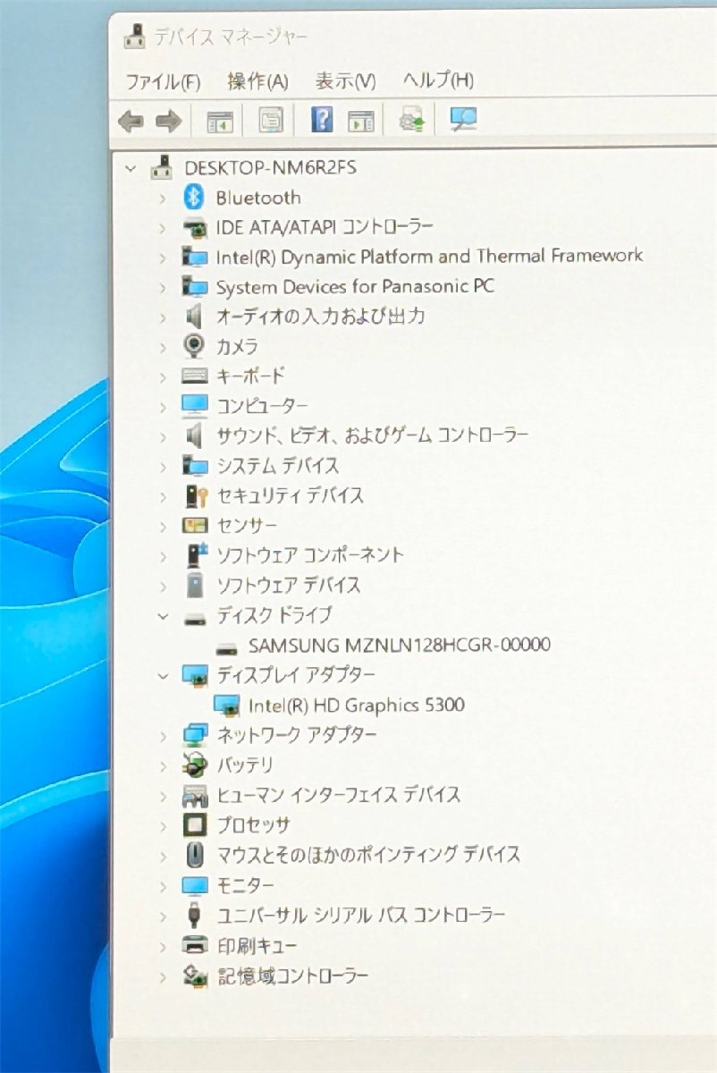 1円～ Windows11 Office 高速SSD タッチパネル 10.1型 中古ノートパソコン Panasonic CF-RZ4DFATS 第5世代CoreM Bluetooth 保証付きの画像10