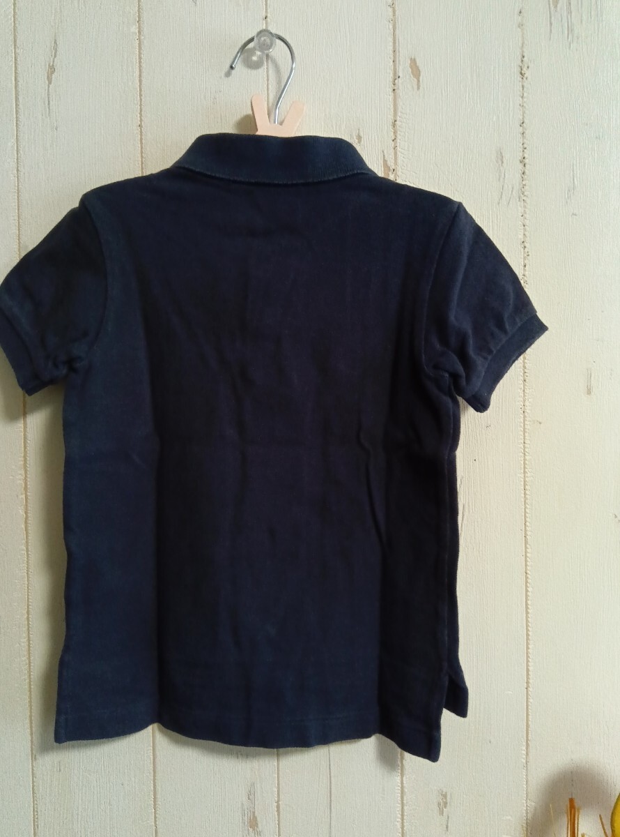 ラルフローレン 半袖ポロシャツ、キッズ90 、紺色_画像4