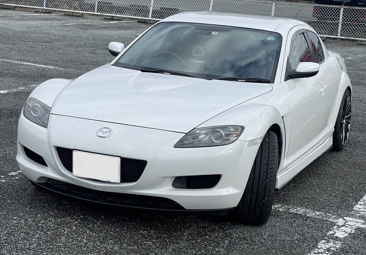 マツダRX8 TYPE S ６MT　平成16年　13万キロ時E/G OH　現在159400キロ　19インチ新同アルミ　265タイヤ9部山　ツライチ　検6年8月_画像10