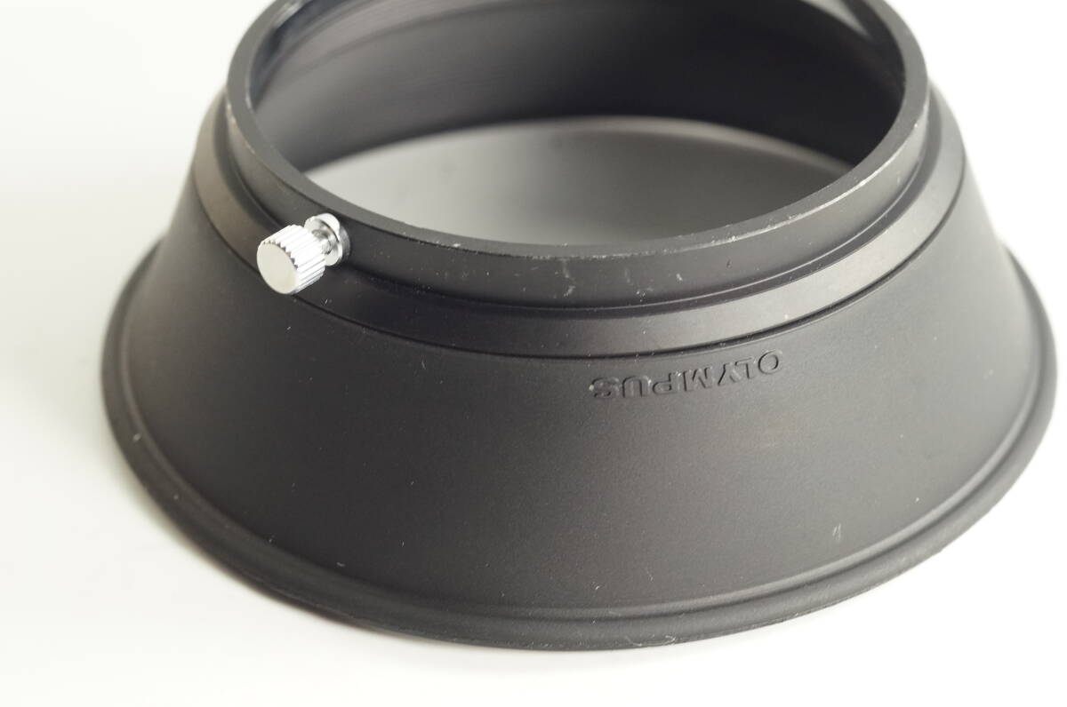 影OG【とてもキレイ 送料無料】 OLYMPUS オリンパス OM35-70mm F4用 内径57mm カブセ式 レンズフード_画像3